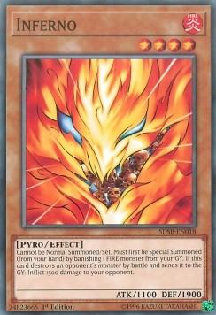 Inferno⁣ - Structure Deck: Soulburner⁣ (Common)⁣ [018]