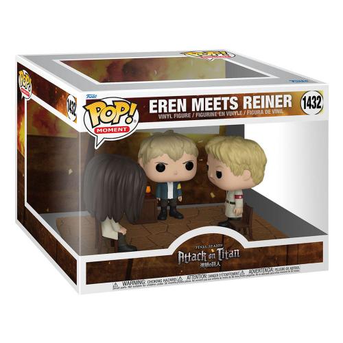 Funko POP! MMTS Attaque sur Titan S5 Eren rencontre Reiner (1432)