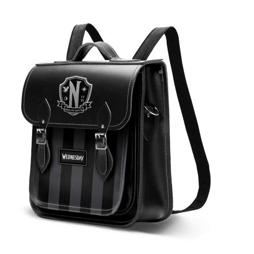 Wednesday Borsa Tracolla con Tasche : Logo Stemma 34cm