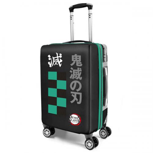 Valise trolley ABS Demon Slayer 4 roues Tanjiro