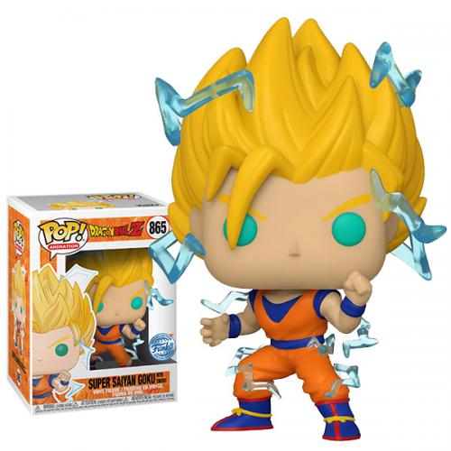 Funko POP! Dragon Ball Z: SS Goku w/Energy (865) EXM