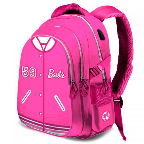 Barbie Zaino Backpack Running Plus: Barbie Varsity 44cm