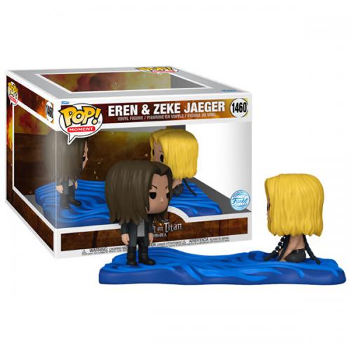 Funko POP! L'Attaque des Titans : Eren et Zeke (1460) EXM MMNT