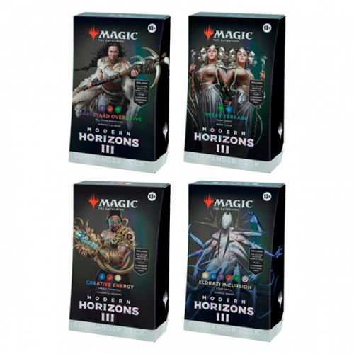 Magic Modern Horizons 3 4 decks Coll. Commander Decks ENG