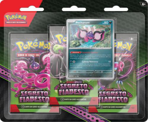 Pokémon 6.5 Coffret 3 Enveloppes +1 Carte Secrète Conte de Fées ITA