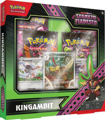 Pokémon 6.5 Conte de Fées Secret Kingambit Pack ITA