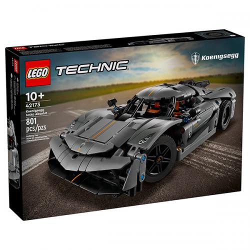 42173 Lego Technic Koenigsegg Jesko Hypercar grise 801 pièces