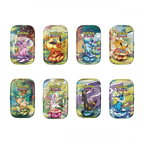 Pokemon Mini Tin SV 8.5 Evoluzioni Prismatiche