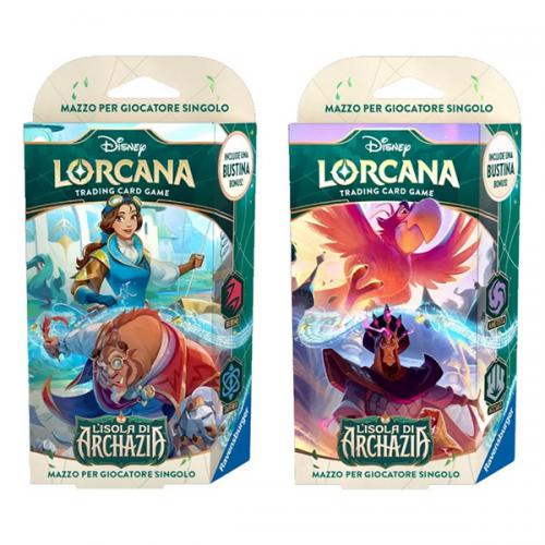 LORCANA - BOX STARTER DECK - L'ISOLA DI ARCHAZIA - ITA