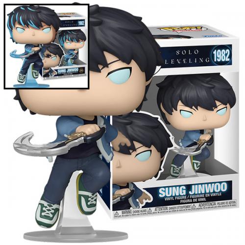 BOX Funko POP! Solo Leveling: Sung Jinwoo (1982) w/CH GW