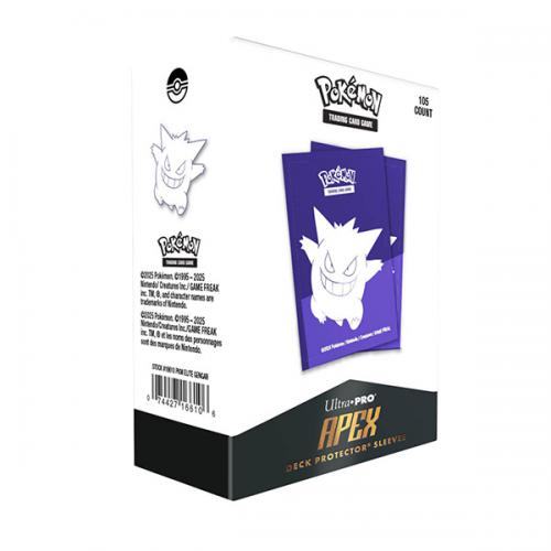Pokemon Proteggi Carte 105 carte Apex Gengar Ultra PRO