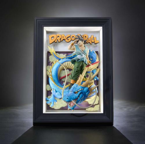 Dragon Ball Tamashii Art (Quadro): Son Goku / Dragon 28cm