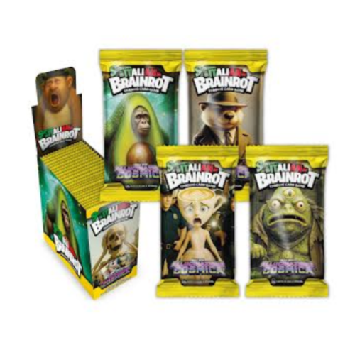 Box 24 Buste da 14 Carte Skifidol Italian Brainrot Allucinazione Cosmica