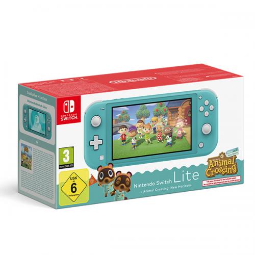 Console Nintendo Switch Lite Turchese + Animal Crossing NH