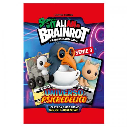 Skifidol It Brainrot Portachiavi 3D/Special Card Universo Psichedelico