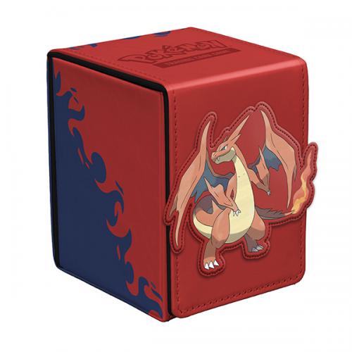 Pokemon Porta Mazzo Alcove Flip Box Mega Charizard Y U-PRO