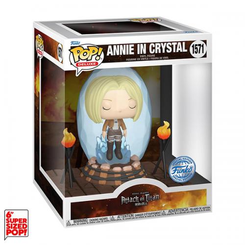 Funko POP! Attack on Titan: Annie in Crystal (1571) DLX EXM