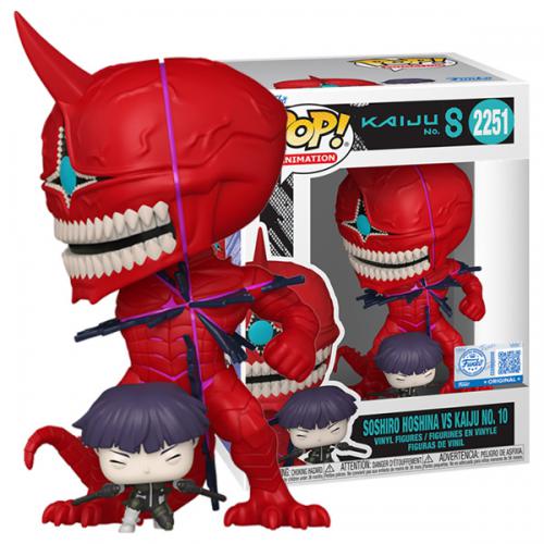 Funko POP! Kaiju No.8: Soshiro Hoshina vs Kaiju No.10 EXM