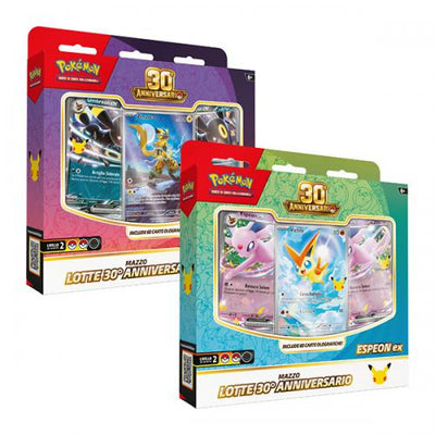 Pokemon 30 Anniv. Mazzo Lotte Umbreon & Espeon EX