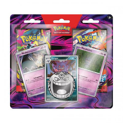 Pokemon Blister 2 Buste Gengar Marshadow Mimikyu ITA