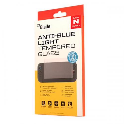 BLADE Protezione Vetro Temperato Anti Blue Light Nintendo Switch 2