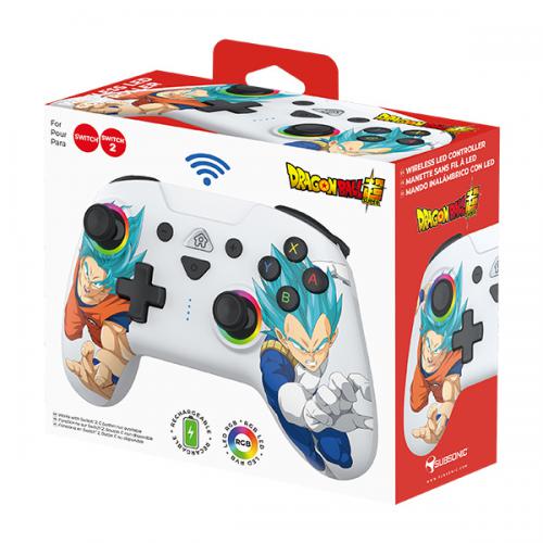 Subsonic Led Controller Wireless Dragon Ball Goku vs Vegeta (Switch 2)