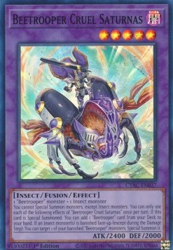 Beetrooper Cruel Saturnas⁣ - Cyberstorm Access⁣ (Super Rare)⁣ [037]