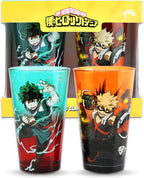 MY HERO ACADEMIA SET OF 2 GLASSES