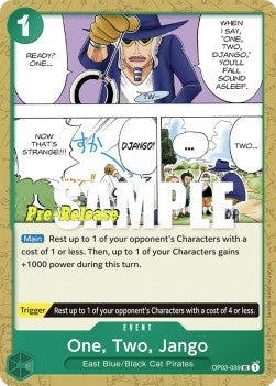 One, Two, Jango (OP03-039)⁣ - Promos: Pillars of Strength⁣ (Uncommon)⁣ [039]