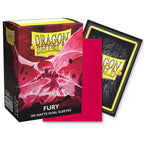 Dragon Shield Dual Matte Sleeves - Fury 'Alaric, Crimson King' (100 Sleeves)