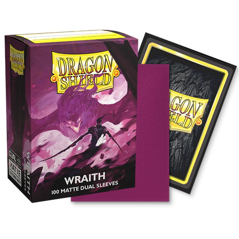 Dragon Shield Dual Matte Sleeves - Wraith 'Alaric, Chaos Wraith' (100 Sleeves)