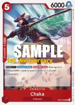 Chaka (OP05-008)⁣ - Promos: Awakening of the New Era⁣ (Uncommon)⁣ [008]