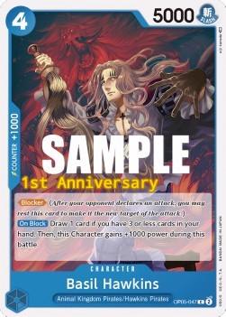 Basil Hawkins (OP05-047)⁣ - Promos: Awakening of the New Era⁣ (Common)⁣ [047]