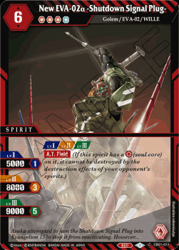 New EVA-02α -Shutdown Signal Plug-⁣ - Halo of Awakening⁣ (Common)⁣ [011]