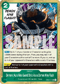 Demonic Aura Nine-Sword Style Asura Demon Nine Flash (OP07-036)⁣ - 500 Years into the Future⁣ (Rare)⁣ [036]