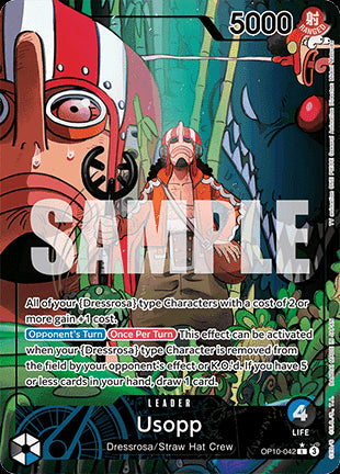 Usopp (OP10-042) (V.2)⁣ - Royal Blood⁣ (Alternate Art)⁣ [042]