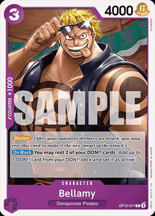 Bellamy (OP10-077)⁣ - Royal Blood⁣ (Common)⁣ [077]