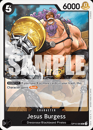 Jesus Burgess (OP10-085)⁣ - Royal Blood⁣ (Uncommon)⁣ [085]