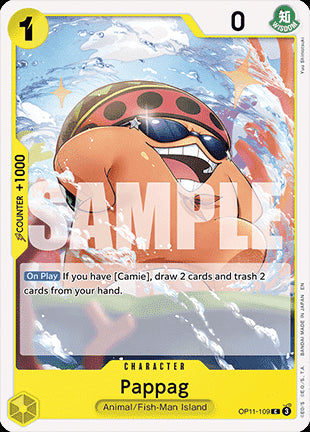 Pappag (OP11-109) - A Fist of Divine Speed (Common) [OP11-109]