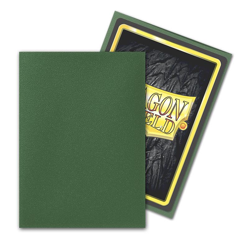 Dragon Shield Standard Sleeves - Matte Forest Green (100 Sleeves)