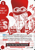 But Ace Here Said You Deserved It!! (OP13-019) (V.1) - Unnumbered Promos (Rare) [UP-OP13-019]