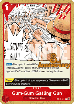 Gum-Gum Gatling Gun (OP13-021)