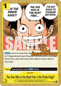 The One Who Is the Most Free Is the Pirate King!!! (OP13-116)