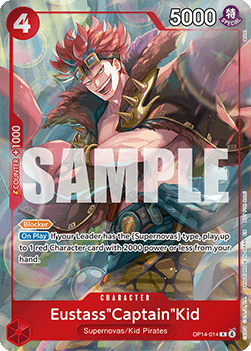 Eustass"Captain"Kid (OP14-014) (V.1)