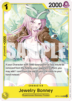 Jewelry Bonney (OP15-105) - Adventure on Kami’s Island (Uncommon) [OP15-105]