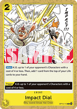 Impact Dial (OP15-115) - Adventure on Kami’s Island (Common) [OP15-115]