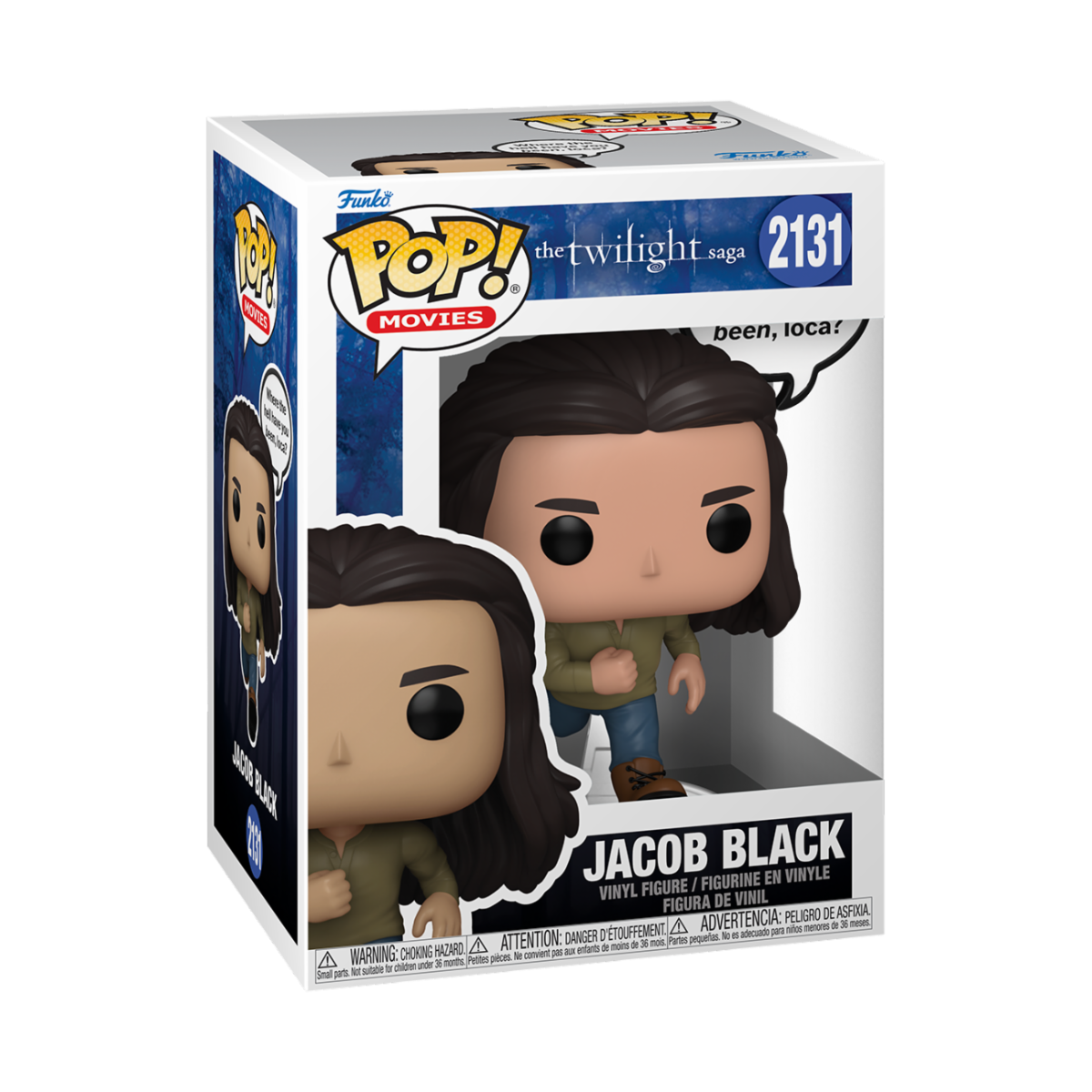 TWILIGHT S2 - POP FUNKO VINYL FIGURE 2131 JACOB BLACK 9CM