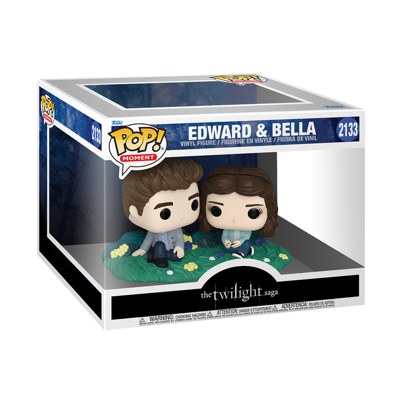 TWILIGHT S2 - POP FUNKO MOVIE MOMENT VINYL FIGURE 2133 EDWARD & BELLA 10CM
