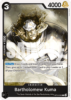 Bartholomew Kuma (OP16-093)