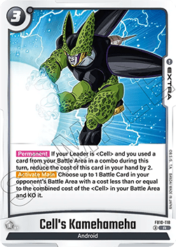 Cell's Kamehameha (FB10-118) [Fusion World]